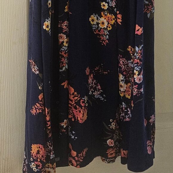 No boundaries Summer Sleeveless lightweight Floral sundress strappy L - Picture 3 of 7